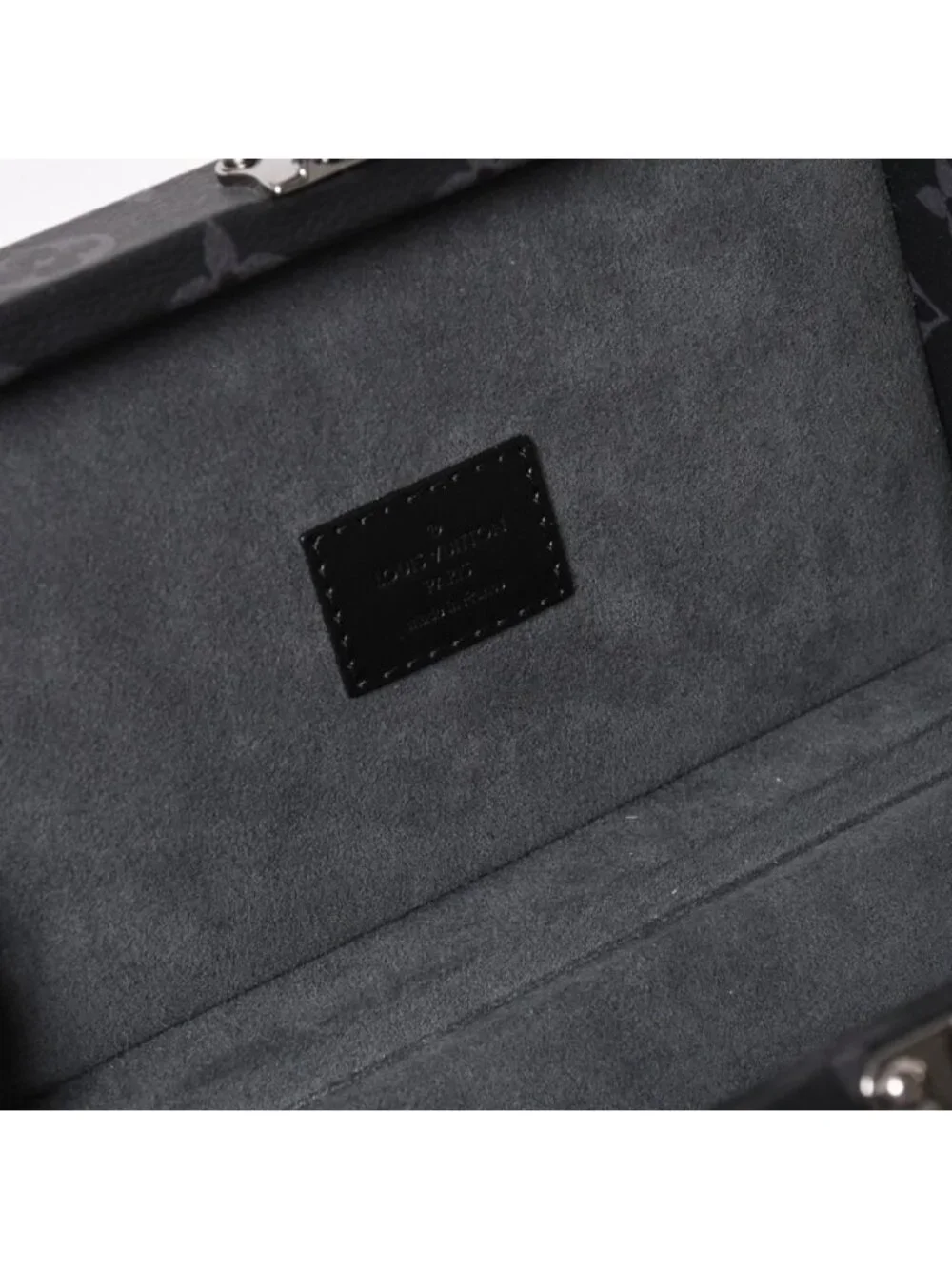 Louis Vuitton Bag Monogram Eclipse Mini Trunk Case Black